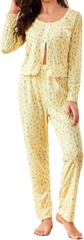 E-yellow Floral Pj