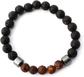 Stretch Bracelet: Brown Agate