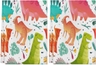 Childish Dinosaur Family Pattern Absorbent