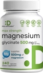 Max Strength Magnesium Glycinate 500mg