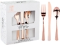 Rose Gold Silverware - 120PCS