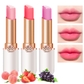 3 pcs Peach + Strawberry +Grape Lipstick