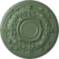 Hand-Painted Athenian Green