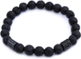 Stretch Bracelet: Black Hematite Gem