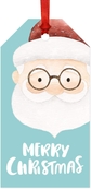 Big Santa Claus With Glasses Tags