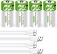 4*C Rechargeable Batteries