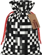 Black White Formula Checkered Pattern