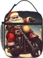 Santa Claus Biker Riding