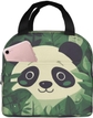 Green Leaves Panda Pattern