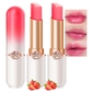 2 Pcs Strawberry Color Changing lipstick