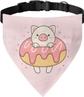 cute cartoon pig donut