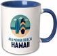 11-oz Two-Tone Blue Mug