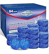 KIISIISO Multipurpose Bathroom Cleaners, 54 Pack Commercial & Household Toilet Bowl Cleaners, Blu...