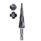 Step Drill Bit Set 1/8"-1/2"