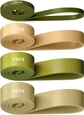 Green set of 4