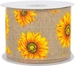 Yellow Sunflowers on Beige