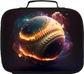 Fire Baseball - Kid Lunch Bag