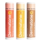 Variety Pack, Pomegranate, Mango, Coconut Lip Balm. 0.15 Oz Pack of 3