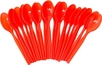 Red Plastic Spoons (48 Pack)