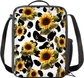 Sunflower/White Black Cow Printing