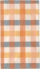 Orange Buffalo Plaid