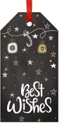 Faux Chalkboard Stars and Ornaments Tags