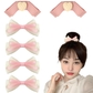 6Pcs Pink Bow