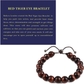 Red Tiger Eye Adjustable Chain