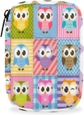 Patchwork Colorful Funny Owls