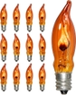 C18 Orange Bulbs