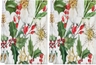 Christmas Flowers Berries Pattern Absorbent