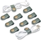 Dark Green Cord Organizer