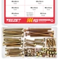 M6--36Sets Bolts and Nuts Kit