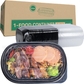 Transparent lid bento boxes 26 oz