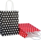 Gift Bags Dot Red and Black