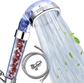 Transparent blue(Shower head+hose+ bracket)