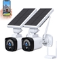 2 pack solar camera