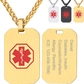 03--Dog Tag-Octagonal (gold)