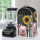 American Flag Pig Sunflower