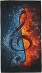 Water Fire Music Note