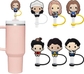 Friends Characters Straw Cover