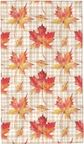 Fall Leaves Plaid