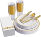 Gold Rim Dinnerware