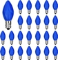 C7 5w Blue Light Bulb -25pk