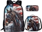 American Flag Horse