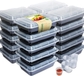 20 Pack 1 Compartment with Portion Cups