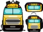 school bus yellow