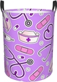 Nurse Pattern Purple