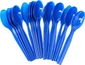 Blue Plastic Spoons (24 Pack)