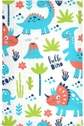 Cute Dinosaurs Childish Print